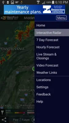 abc27 Weather android App screenshot 1